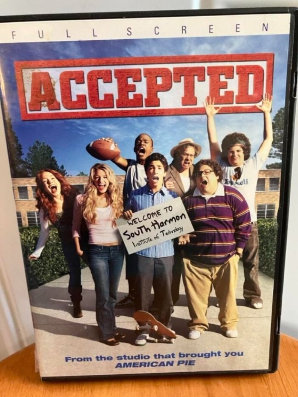 Accepted DVD Movie